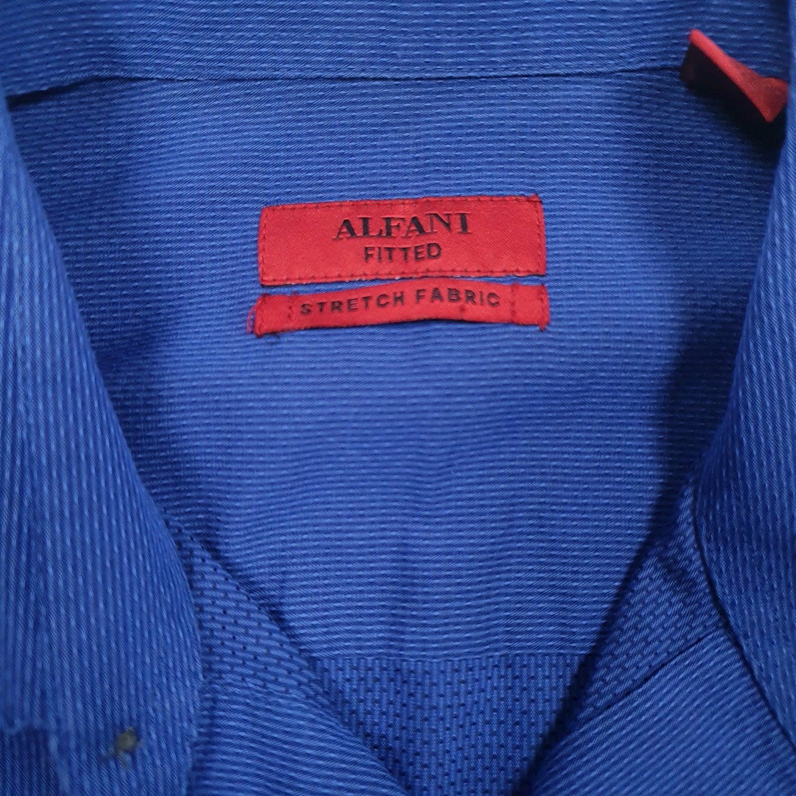 Mens Blue Alfani   Shirt