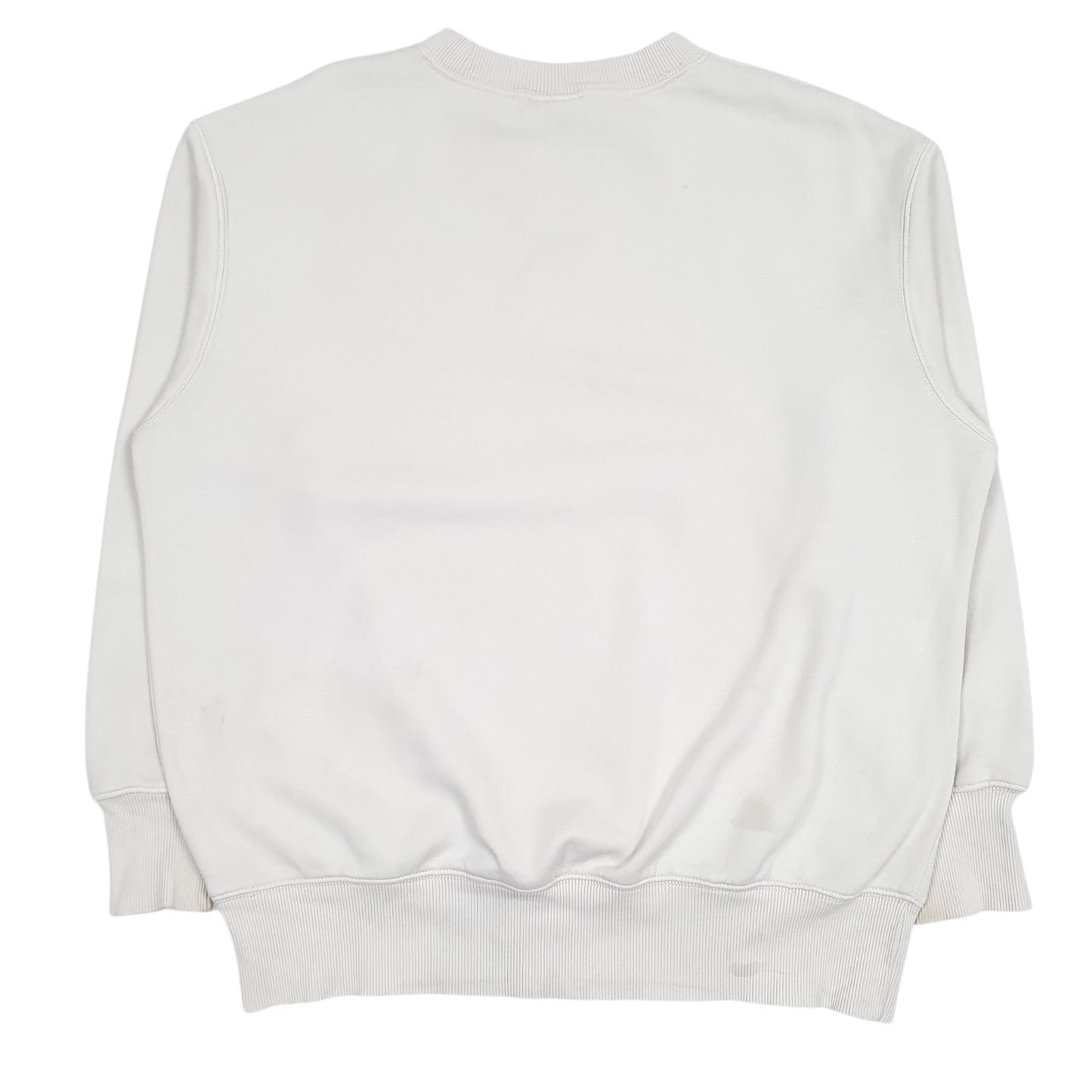 Mens White Nike  Crewneck Jumper