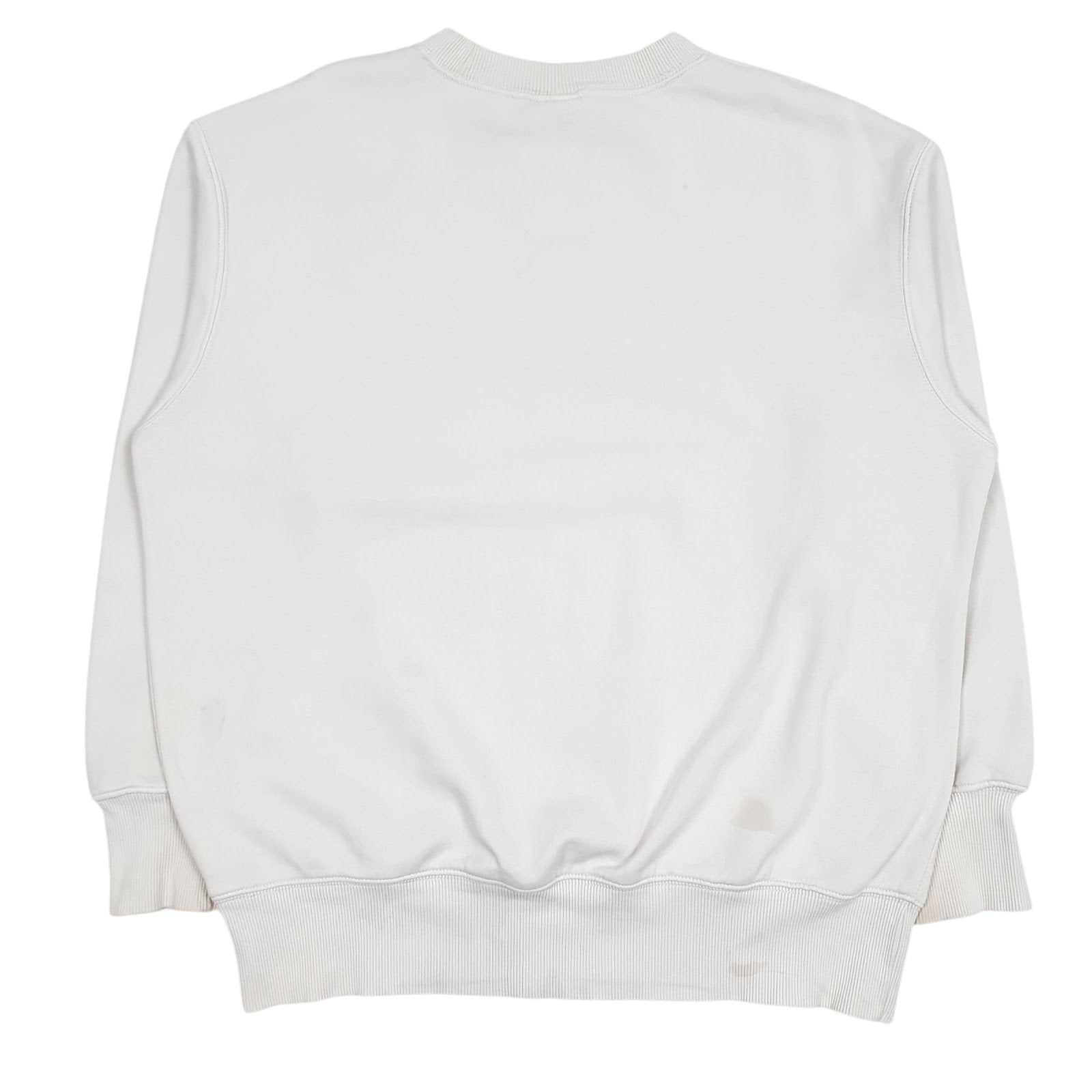Mens White Nike  Crewneck Jumper