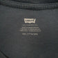 Mens Navy Levis Spellout  T Shirt