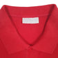 Mens Red Adidas Vintage  Polo Shirt