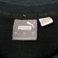 Mens Black Puma  Crewneck Jumper