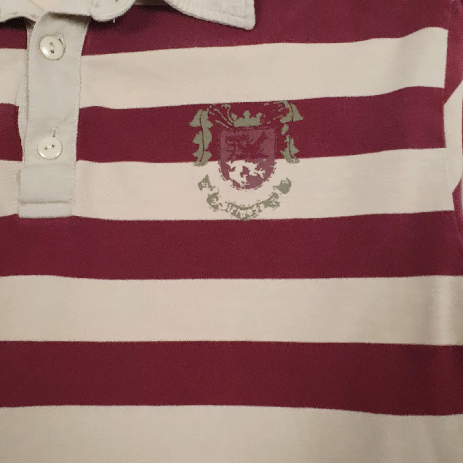 Mens Beige Port Louis Rugby Lightweight  Polo Shirt