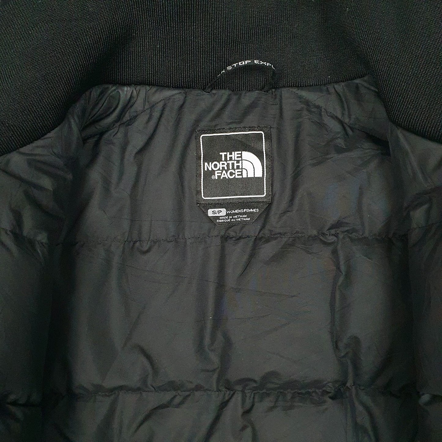 Womens Black The North Face Long Line Trench  Coat