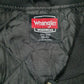 Mens Black Wrangler Workwear Padded Hoodie Coat