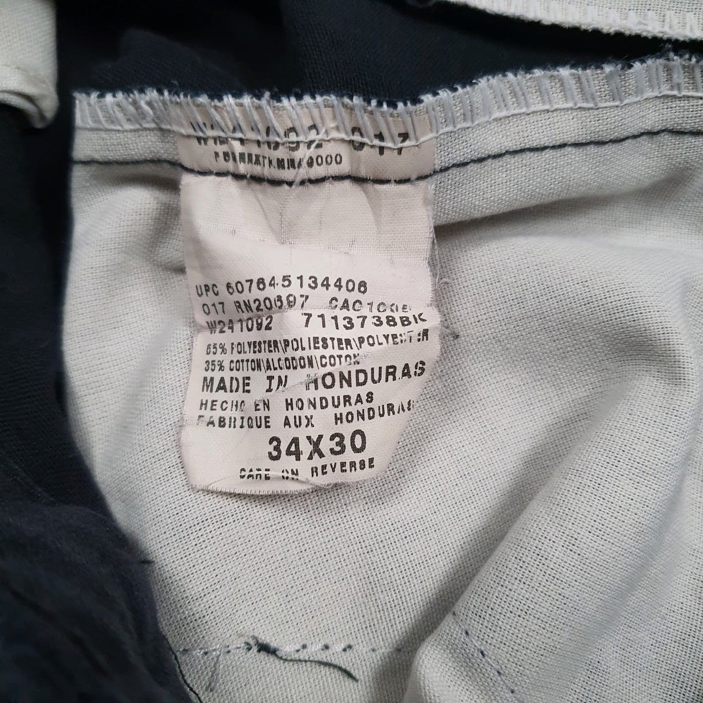 Mens Black Dickies Workwear  Trousers