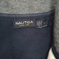 Mens Grey Nautica  Quarter Zip Jumper
