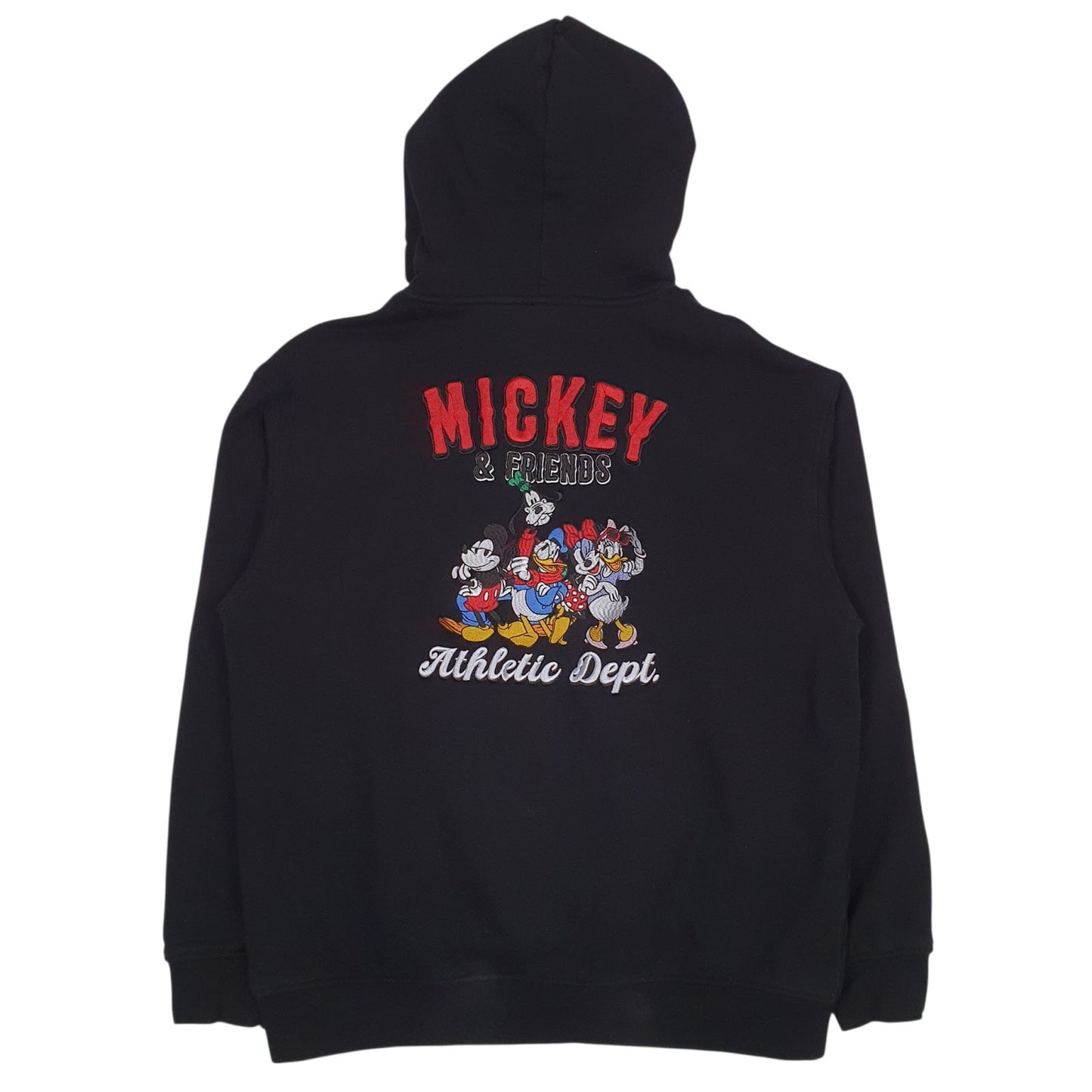 Mens Black Disney  Hoodie Jumper