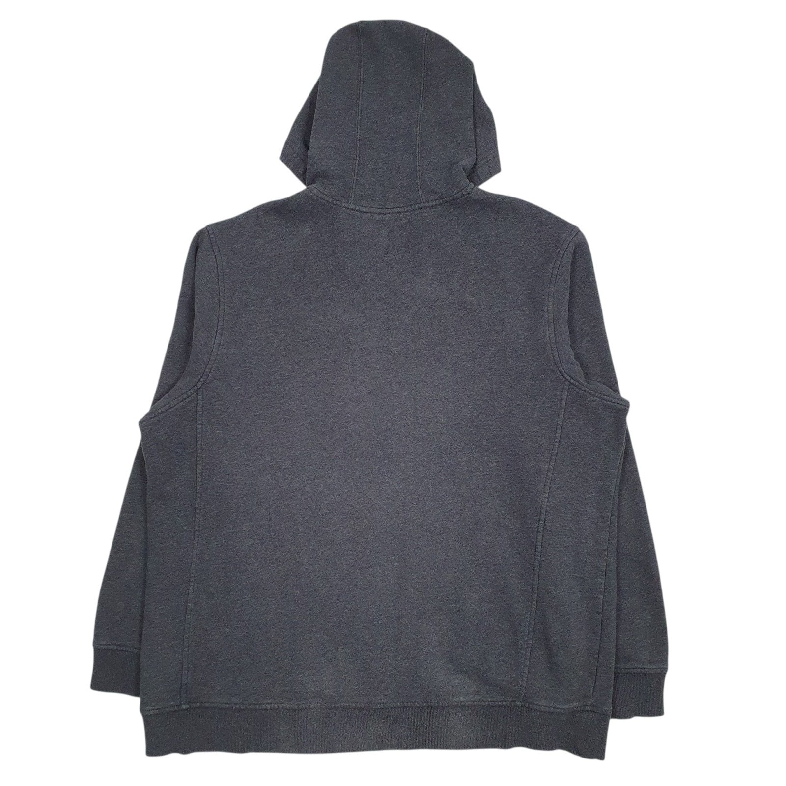 Mens Grey Adidas Spellout Hoodie Jumper