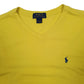 Mens Yellow Polo Ralph Lauren   T Shirt