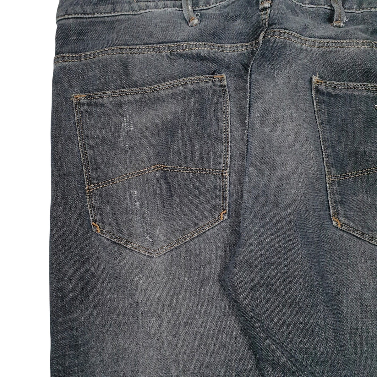Mens Grey Armani   Jeans