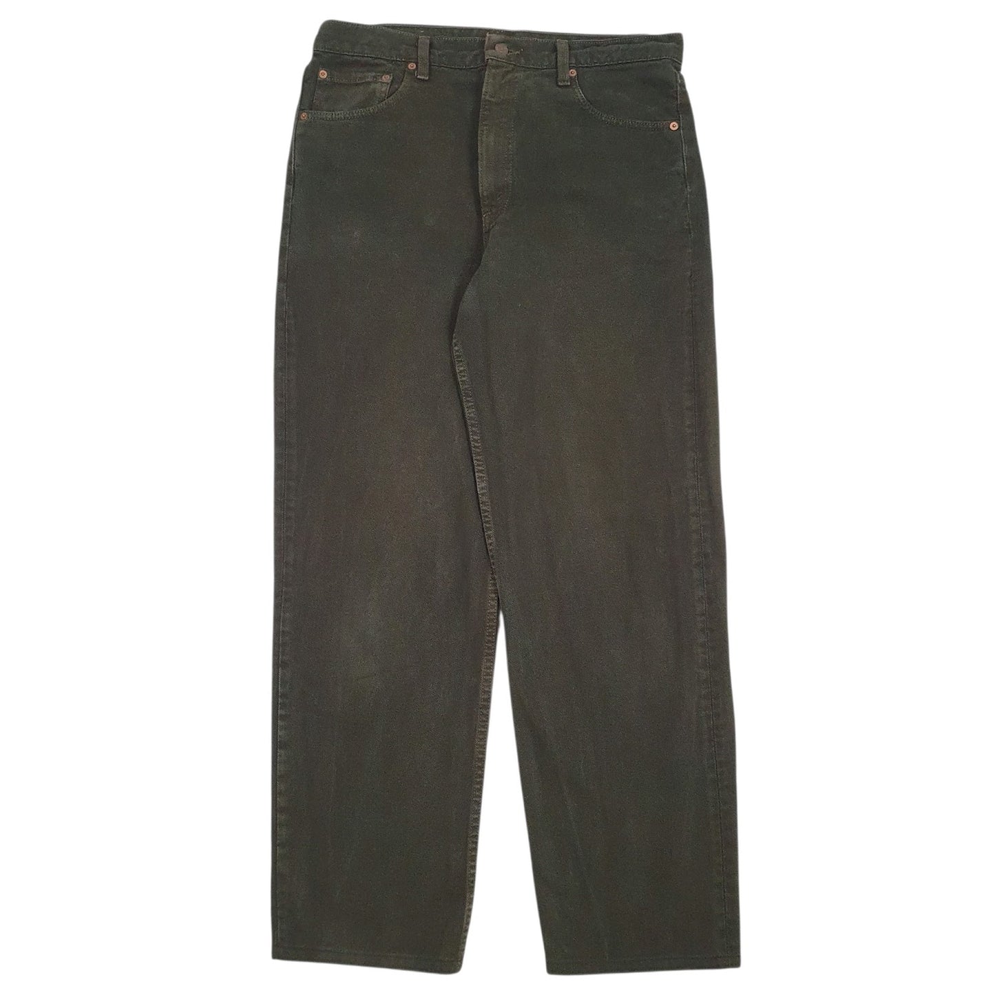 Mens Green Levis Vintage Casual JeansW34 L32