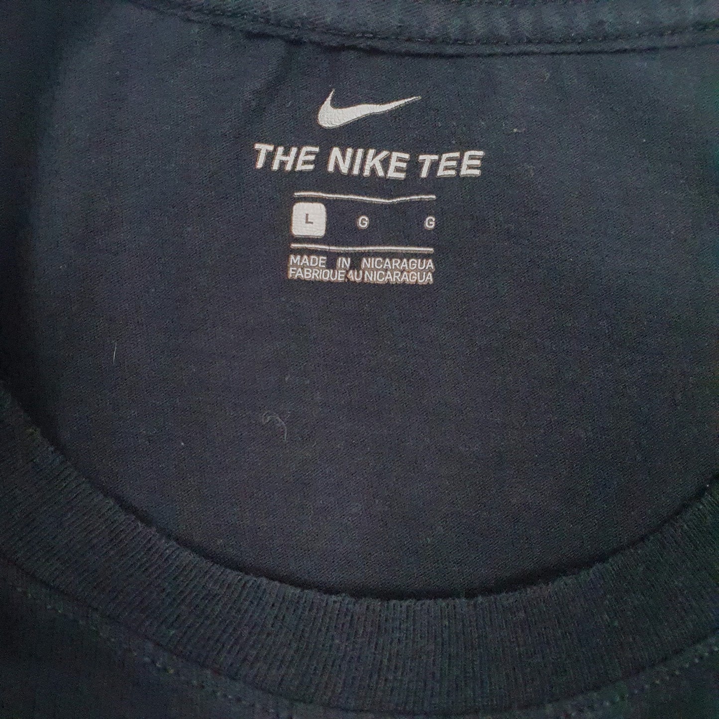 Mens Black Nike   T Shirt