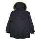 Womens Navy Tommy Hilfiger Fishtail  Coat
