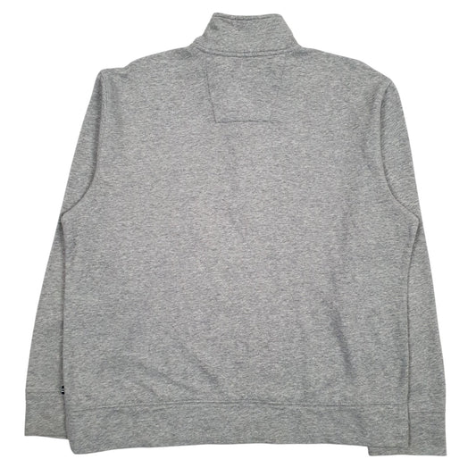 Mens Grey Nautica  Quarter Zip Jumper