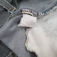 Mens Grey Levis Distressed  Jeans