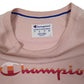 Womens Pink Champion  Crewneck Jumper