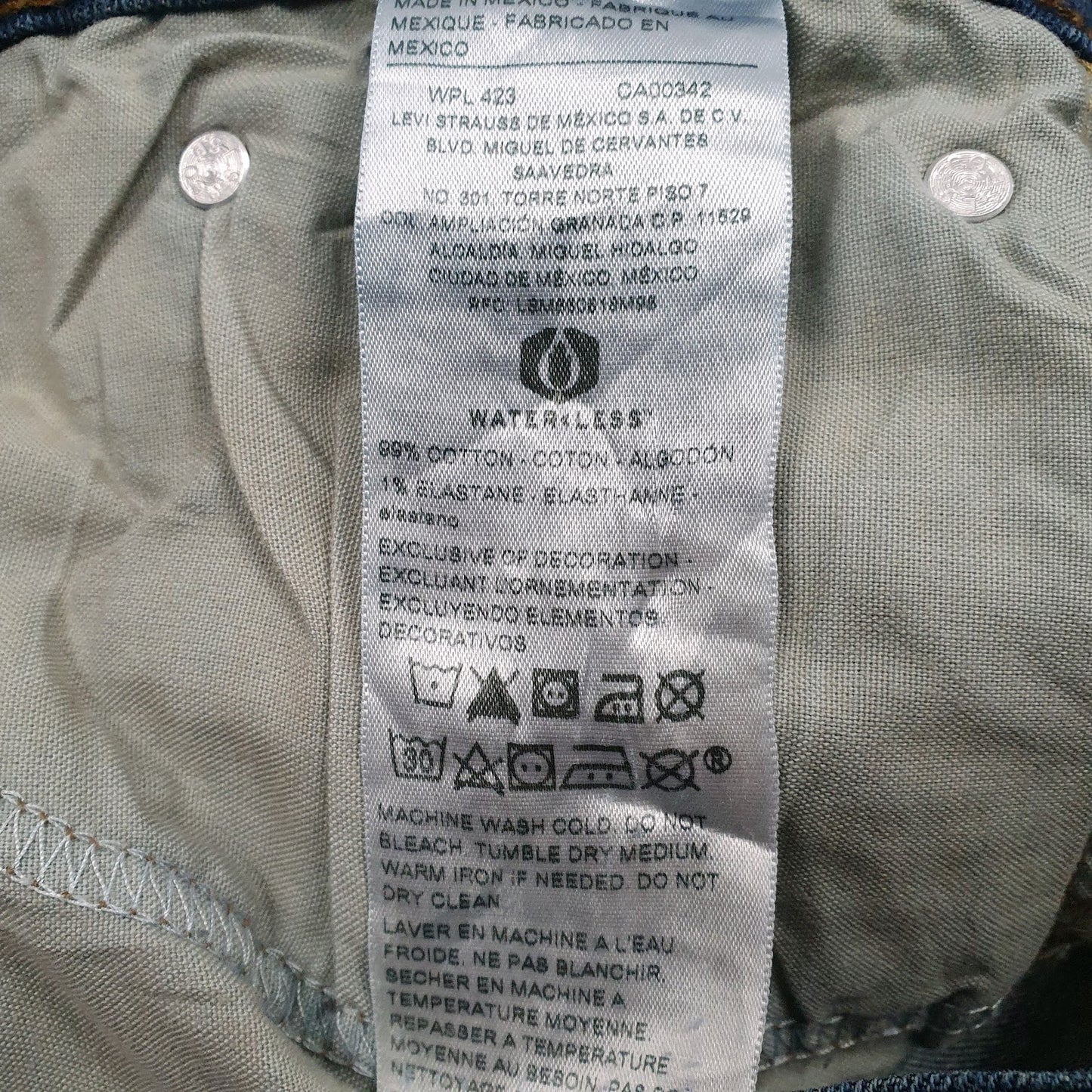 Mens Blue Levis   Jeans