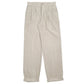 Mens Beige L.L. Bean Pleated Corduroy Trousers