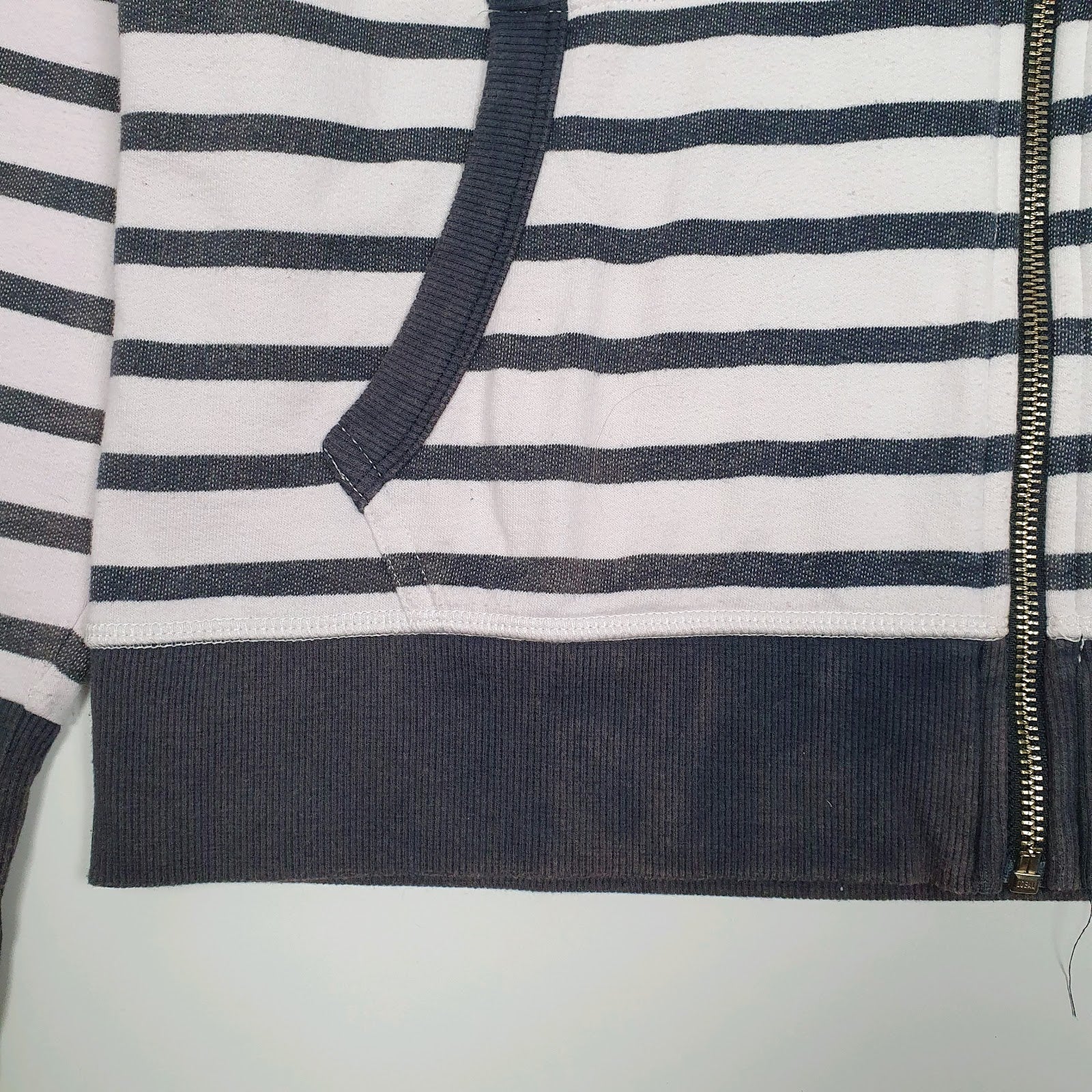 Womens White Tommy Hilfiger Hoodie Full Zip Jumper