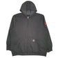 Mens Grey Carhartt  Full Zip Jumper