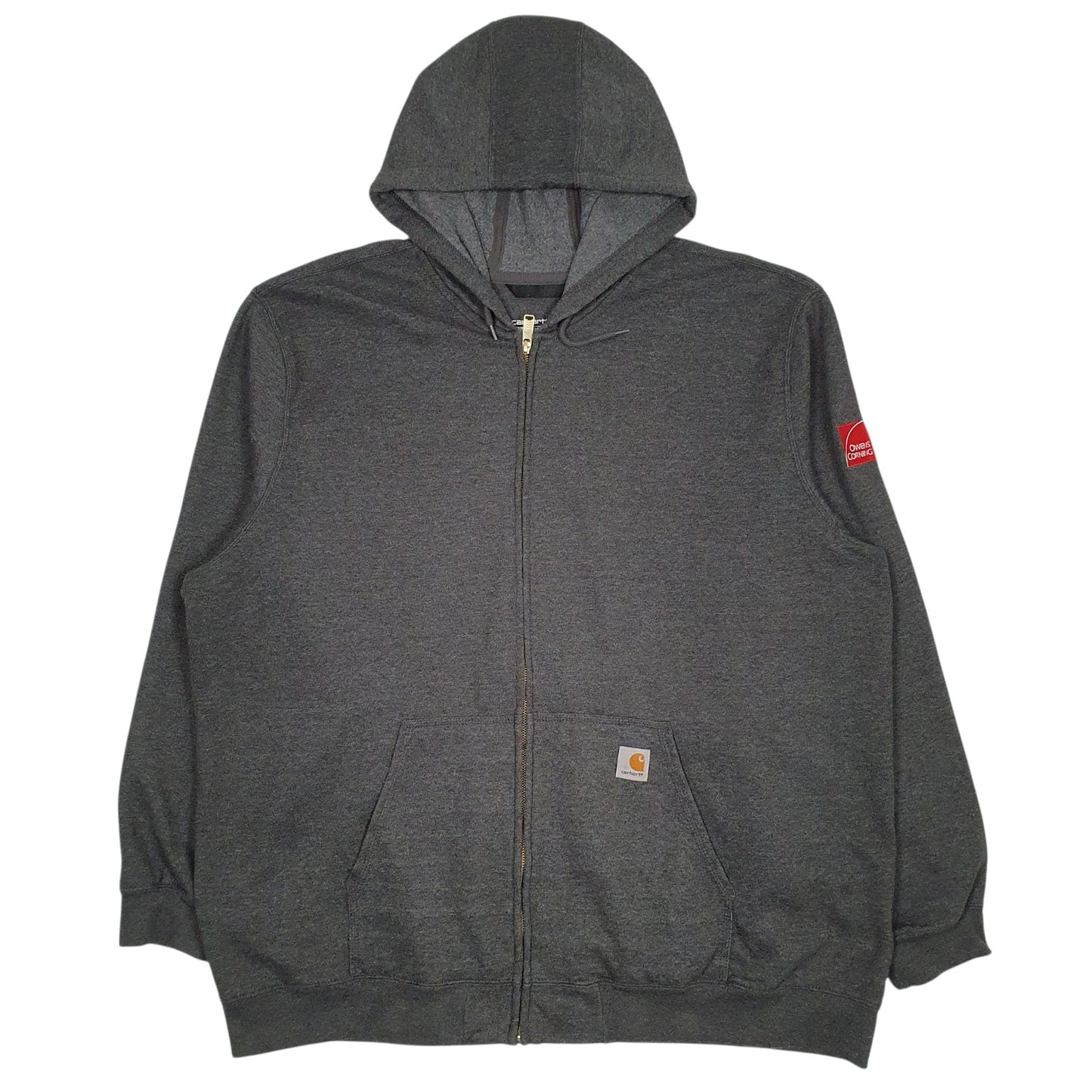 Mens Grey Carhartt  Full Zip Jumper