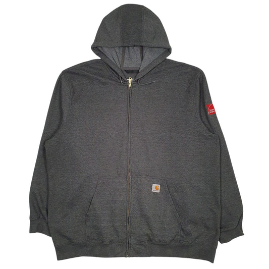 Mens Grey Carhartt  Full Zip Jumper