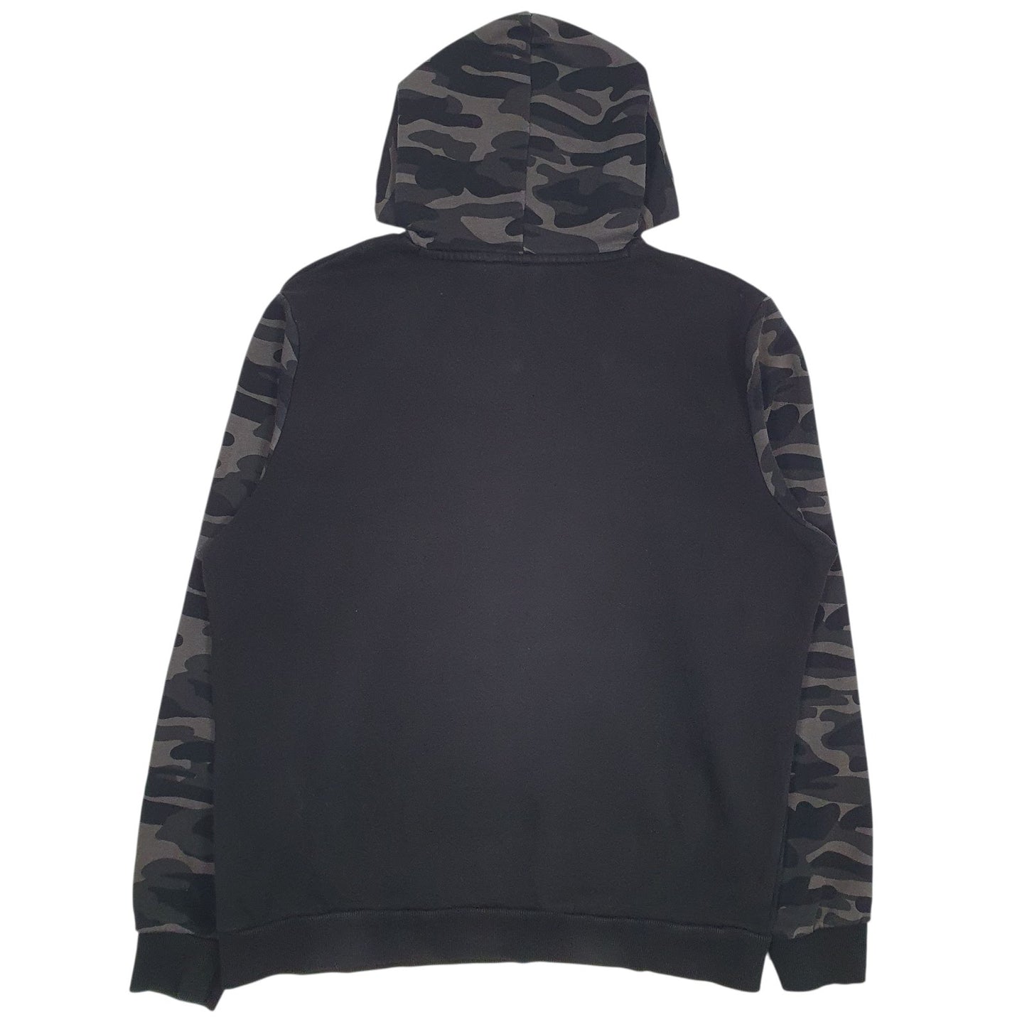 Mens Black Puma Camo Hoodie Jumper