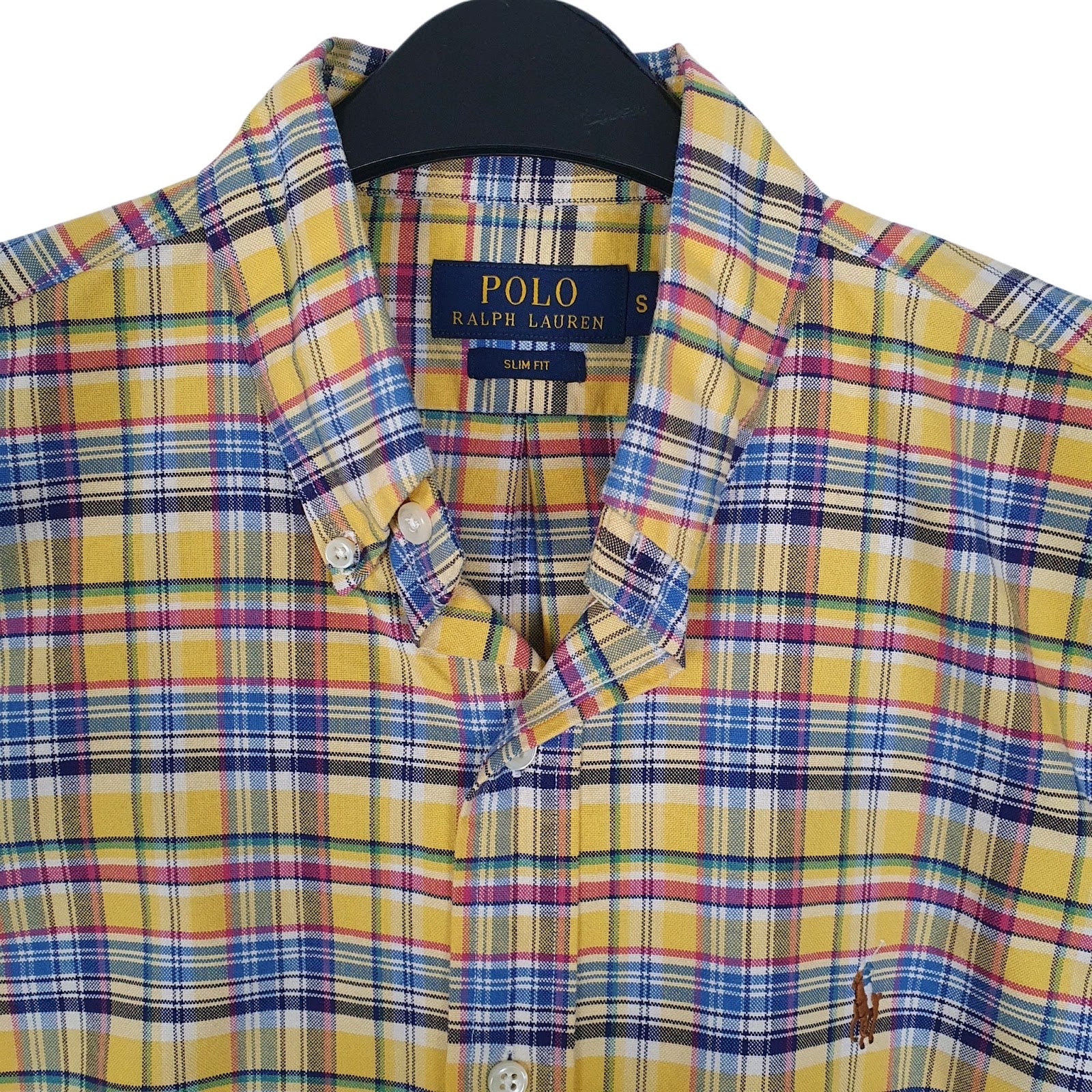 Mens Yellow Polo Ralph Lauren   Shirt