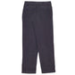 Mens Black L.L. Bean Pleated Classic  Trousers