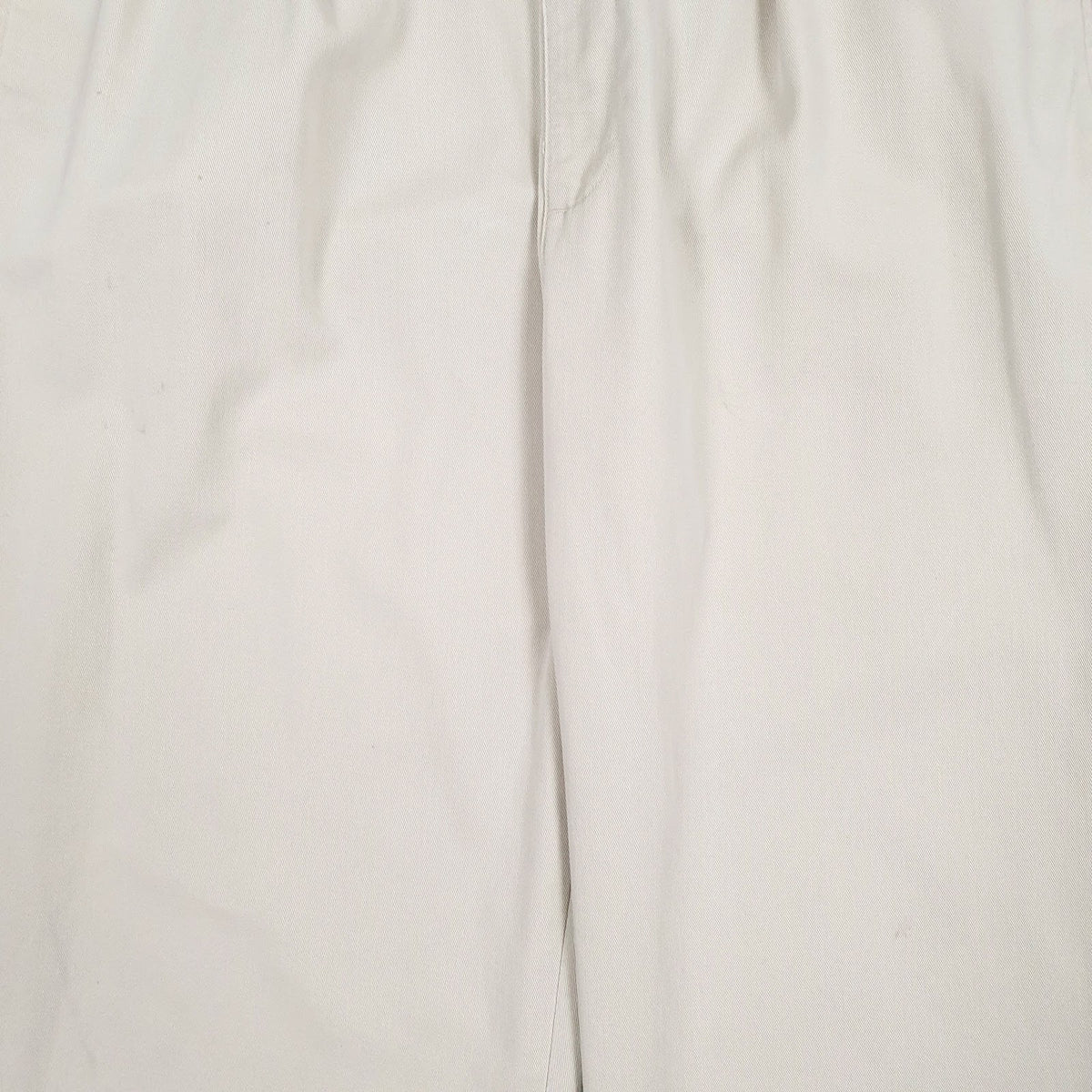 Mens Cream Polo Ralph Lauren Pleated  Trousers