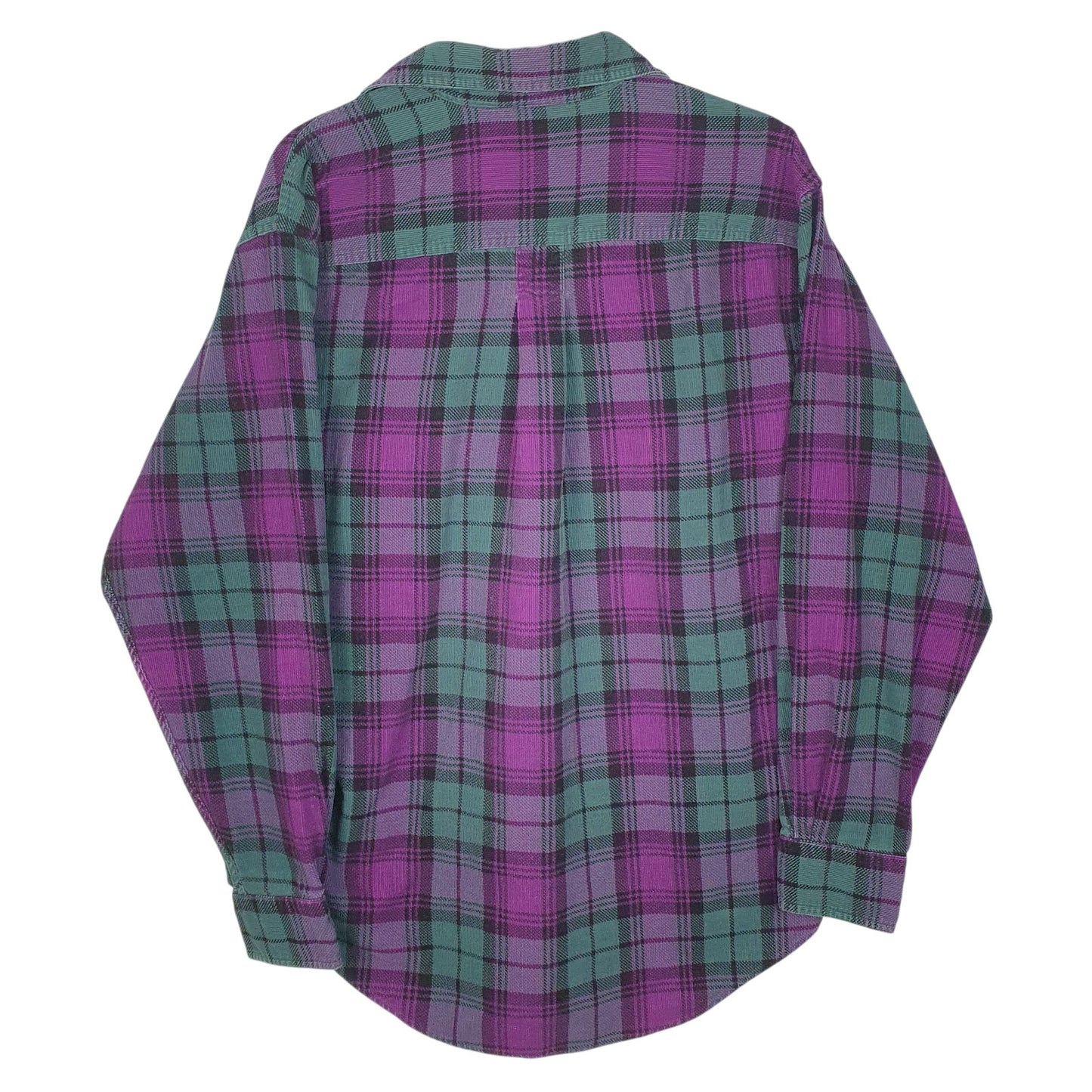 Mens Green L.L.Bean Flannel  Shirt
