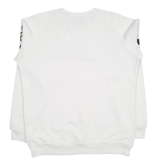 Mens White Champion Gannon Crewneck Jumper