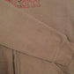 Womens Brown Carhartt Spellout Full Zip Jumper