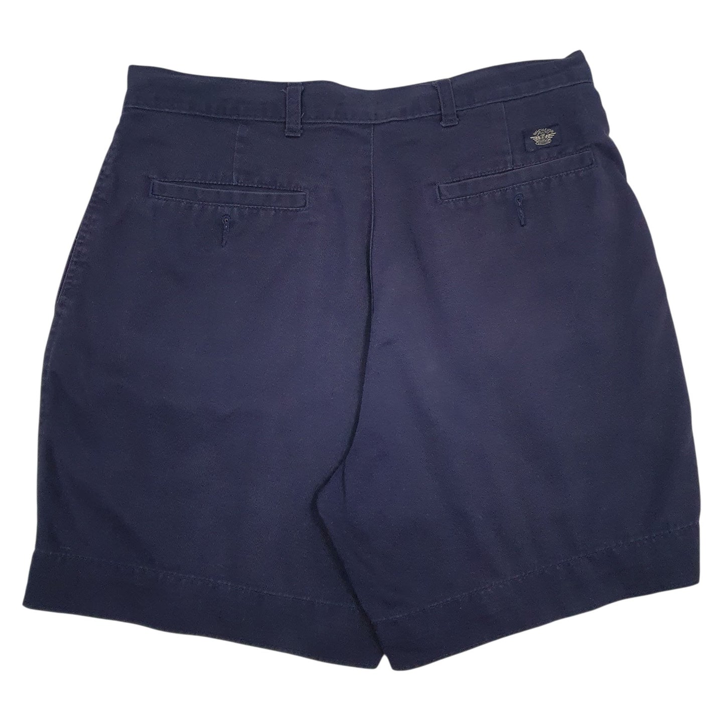 Mens Navy Dockers Pleated  Shorts
