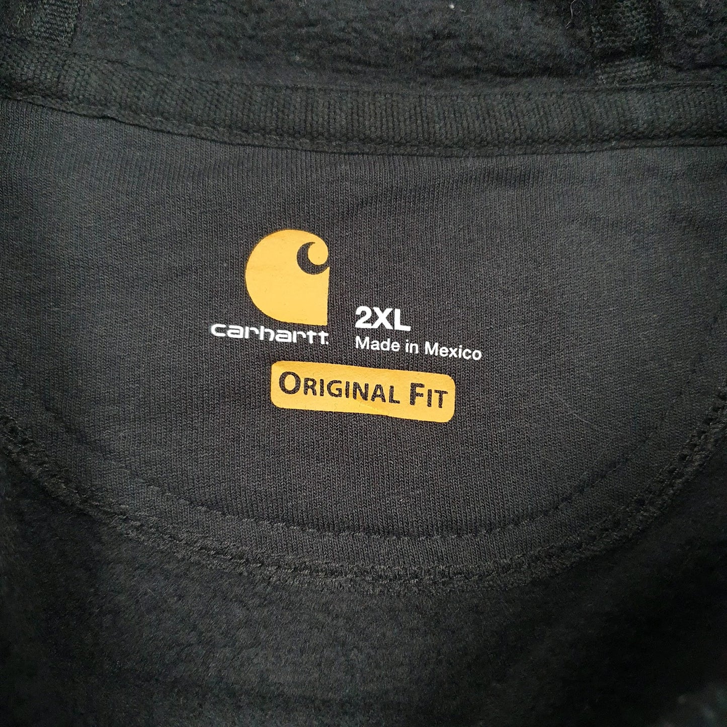Mens Black Carhartt  Hoodie Jumper
