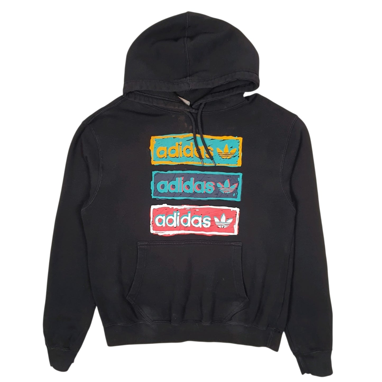 Mens Black Adidas  Hoodie Jumper