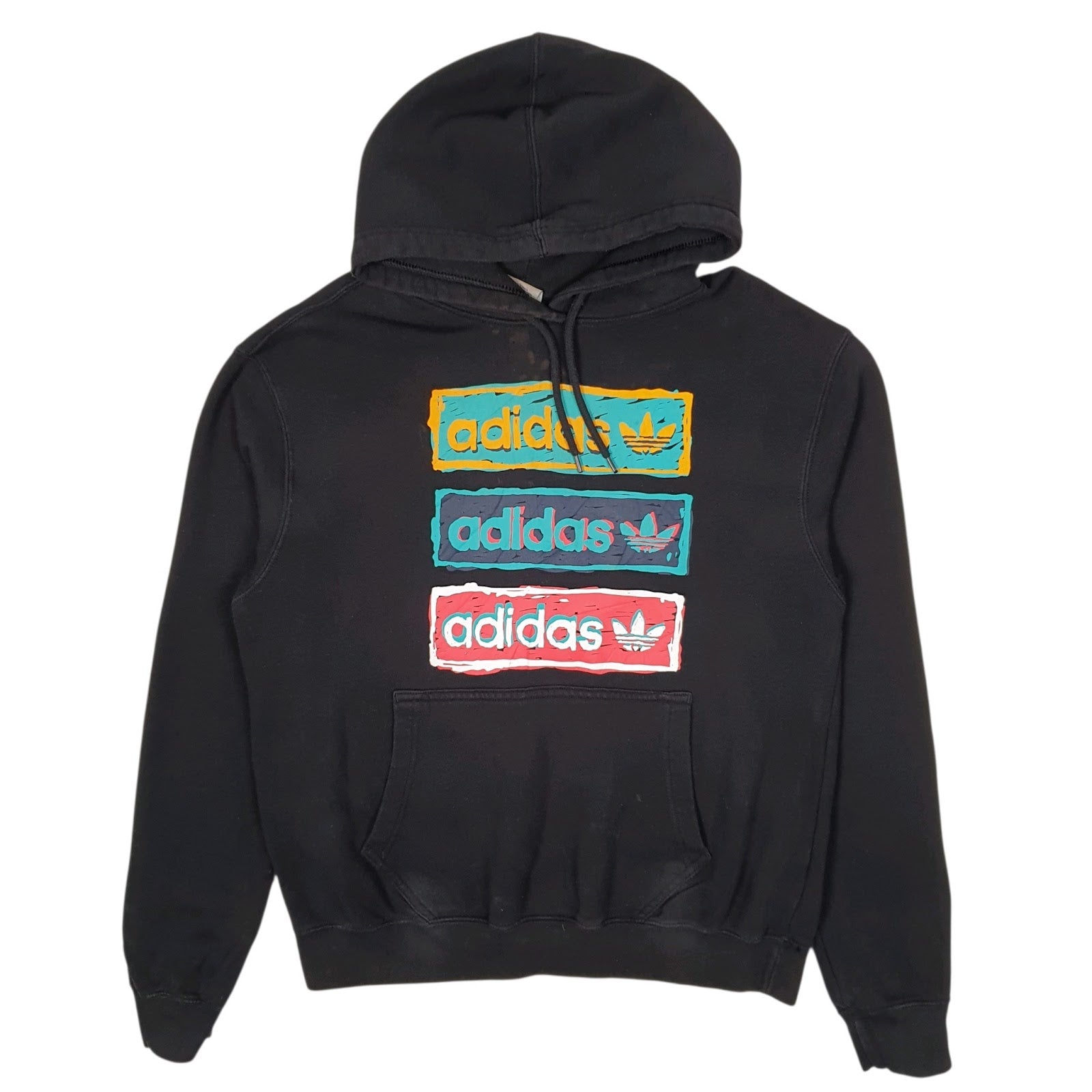 Mens Black Adidas  Hoodie Jumper