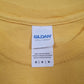 Mens Yellow Gildan University Of Michigan  T Shirt