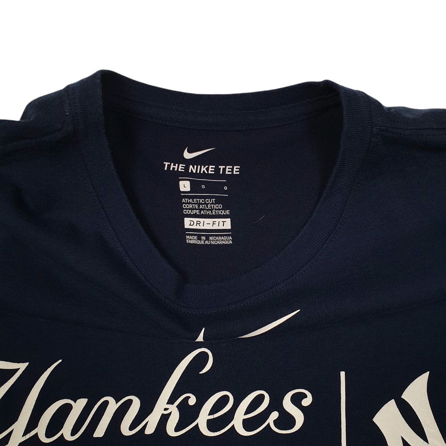 Mens Navy Nike New York Yankees Baseball  T Shirt