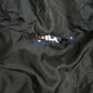 Womens Black Fila  Hoodie Coat