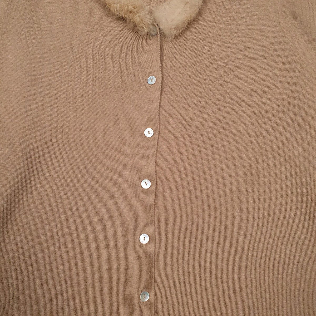 Womens Brown Apricot  Cardigan Jumper