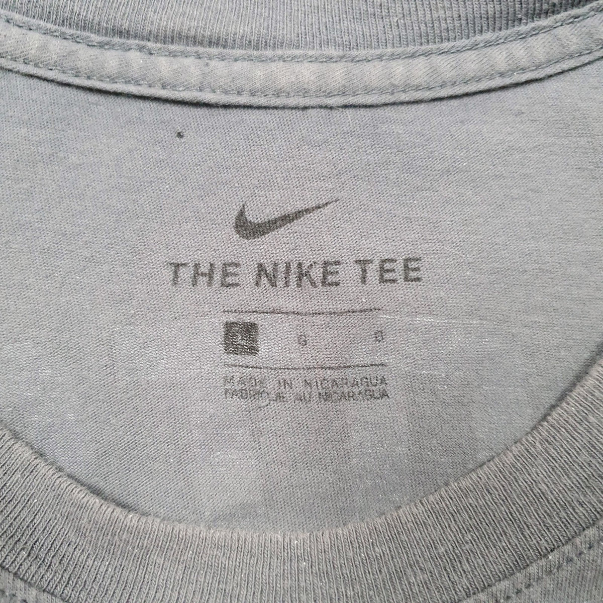 Mens Grey Nike   T Shirt