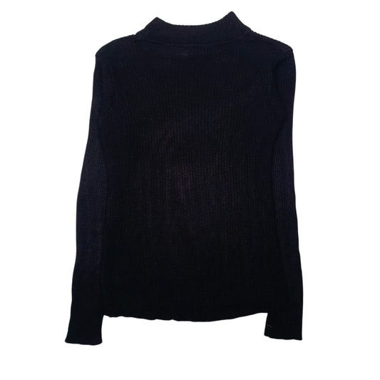 Womens Black Carolyn Taylor Vintage Crewneck Jumper