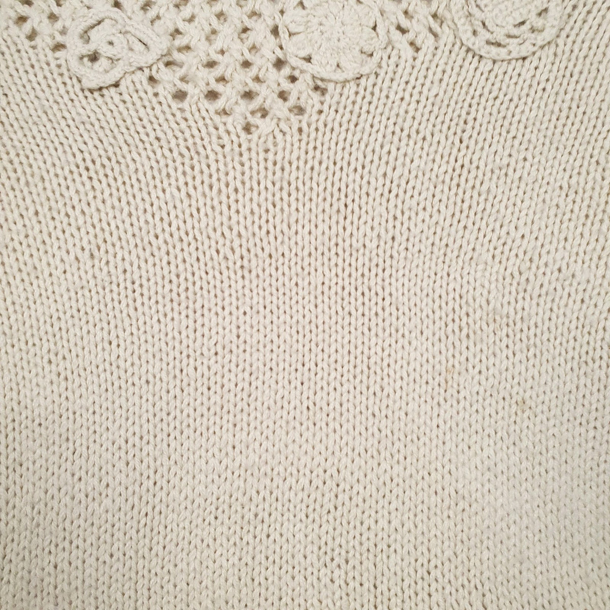 Womens Cream Marlboro Poncho Knit Vest Jumper