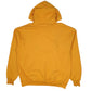 Mens Yellow Champion Lees Mcrae College Vintage 00s Hoodie Jumper