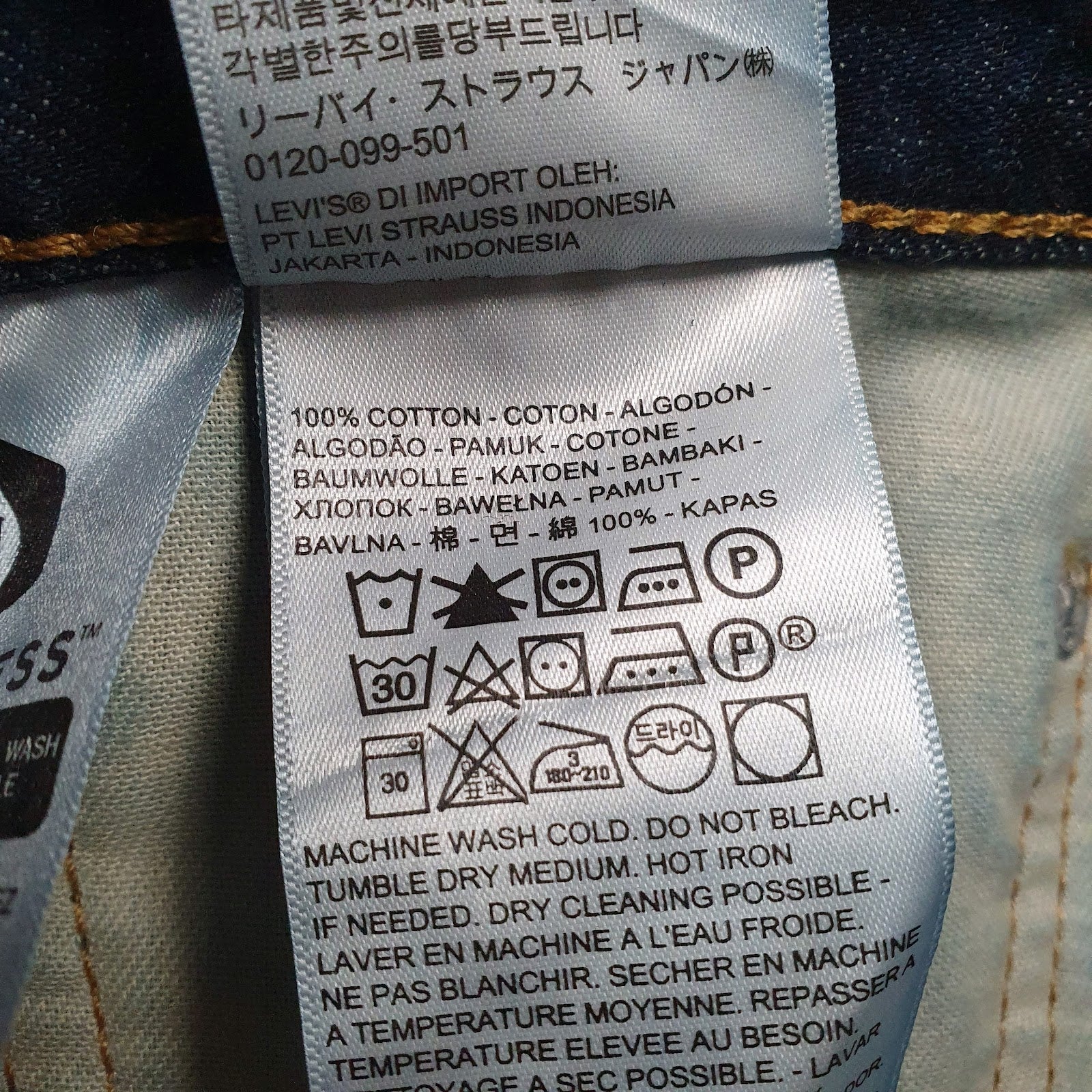 Mens Blue Levis   Jeans