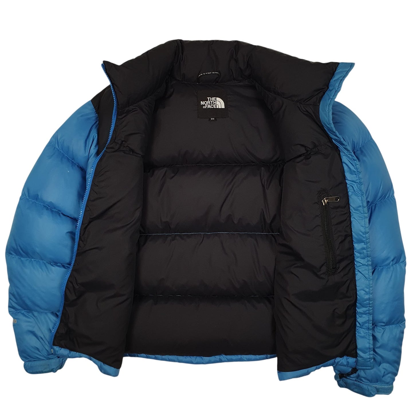 Mens Blue The North Face Nuptse  Coat