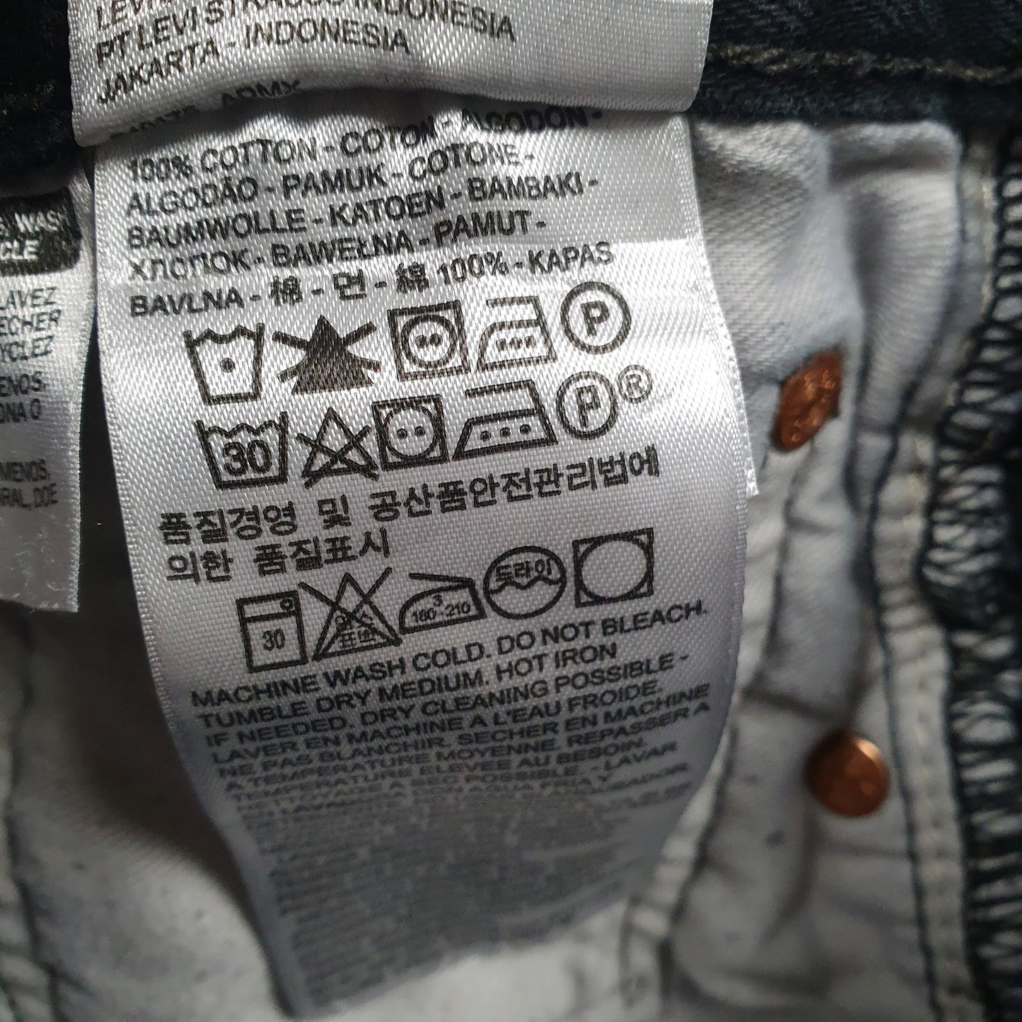 Mens Black Levis   Jeans