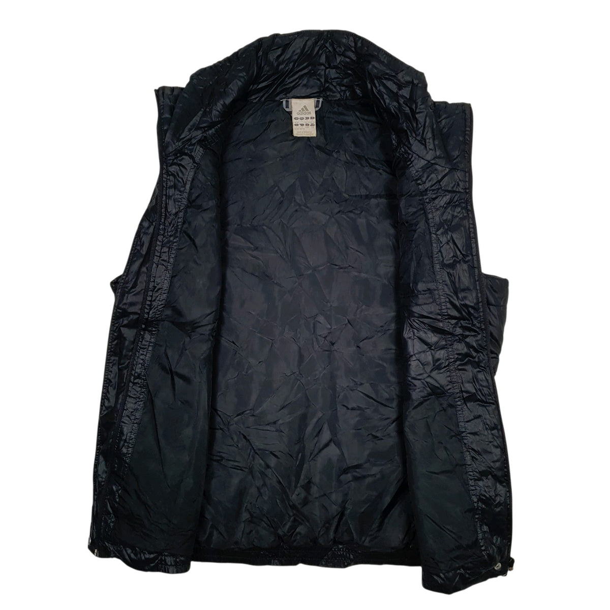 Womens Black Adidas Vintage 00s Puffer  Coat